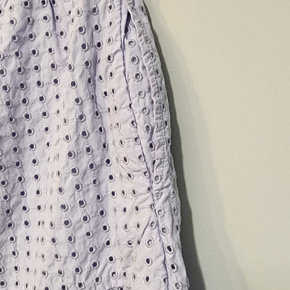 Lands' End Light Purple A-Line Skirt - Picture 4 of 5